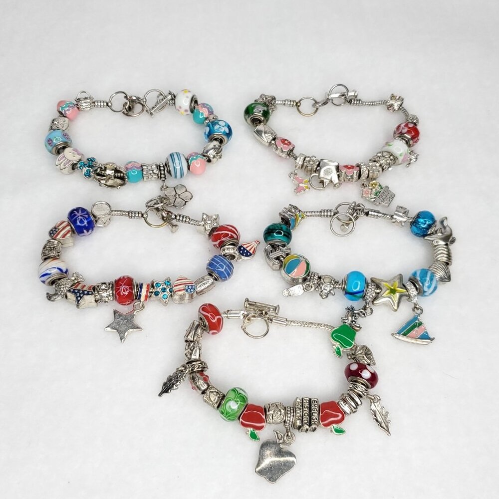 Willabee And Ward Monthly Charm Bracelets April May July August September